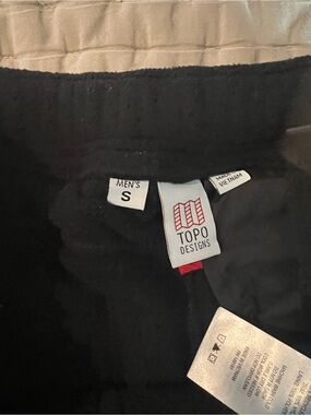 Topo Designs Black Fleece Pants - Super Comfy!